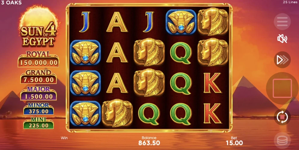 Sun of Egypt 4 Slot